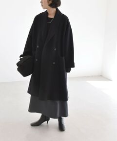 《予約》quaranciel: リバー ショール ミドル コート 24FW