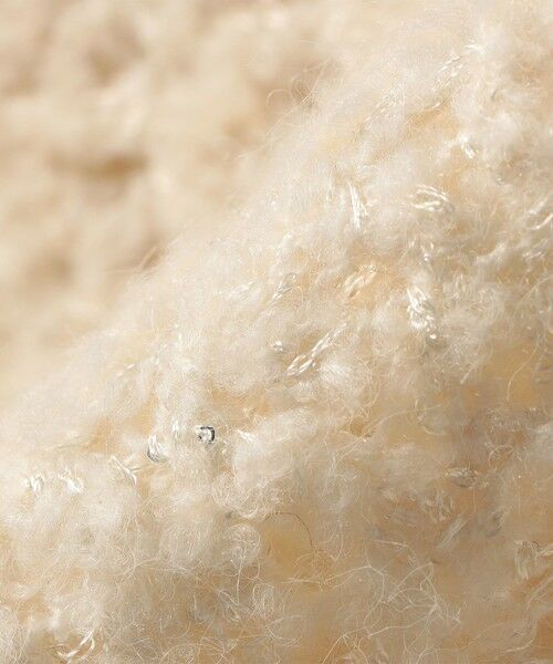 SHIPS / シップス ニット・セーター | quaranciel:〈手洗い可能〉スパンコール レース編み クルーネック ドルマン ルーズ ニット | 詳細18