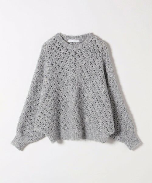 SHIPS / シップス ニット・セーター | quaranciel:〈手洗い可能〉スパンコール レース編み クルーネック ドルマン ルーズ ニット | 詳細28