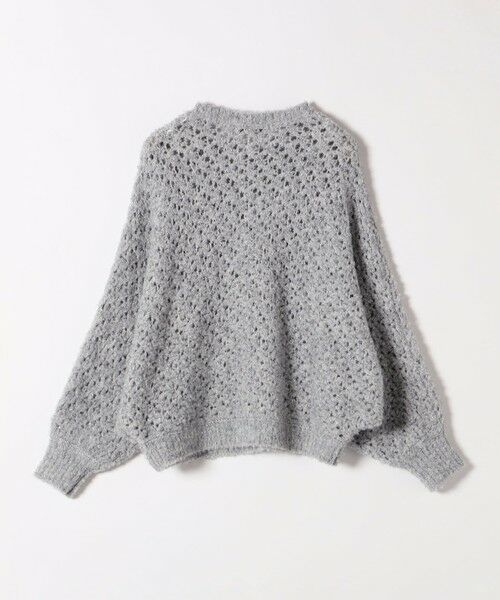 SHIPS / シップス ニット・セーター | quaranciel:〈手洗い可能〉スパンコール レース編み クルーネック ドルマン ルーズ ニット | 詳細29