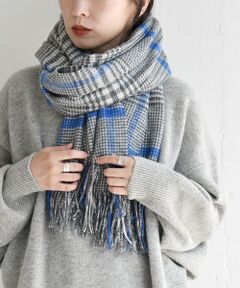 quaranciel: カシミヤ ブレンド オリジナル チェック ストール 24FW