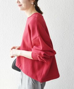 SHIPS / シップス スウェット | 《一部追加予約》【WEB限定】SHIPS any:〈洗濯機可能〉USA コットン 裏起毛 コクーン プルオーバー