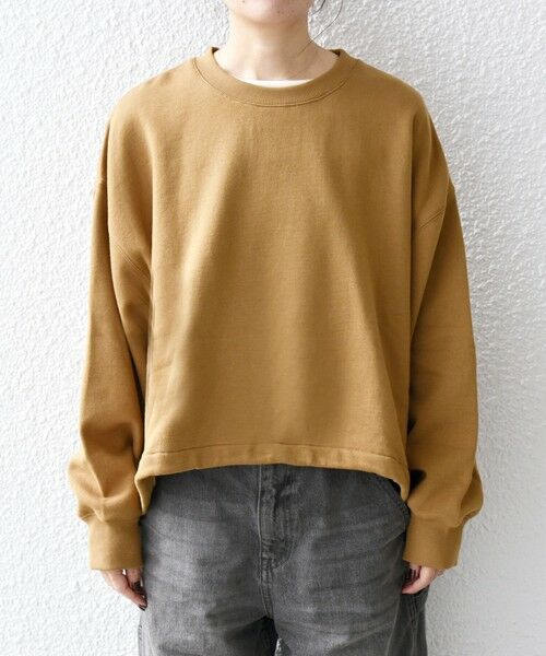 SHIPS / シップス スウェット | 《一部追加予約》【WEB限定】SHIPS any:〈洗濯機可能〉USA コットン 裏起毛 コクーン プルオーバー | 詳細16