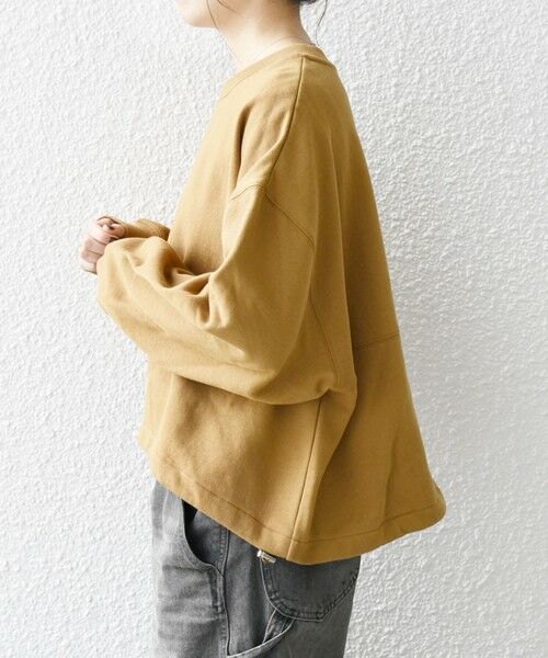 SHIPS / シップス スウェット | 《一部追加予約》【WEB限定】SHIPS any:〈洗濯機可能〉USA コットン 裏起毛 コクーン プルオーバー | 詳細18