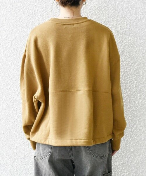 SHIPS / シップス スウェット | 《一部追加予約》【WEB限定】SHIPS any:〈洗濯機可能〉USA コットン 裏起毛 コクーン プルオーバー | 詳細19