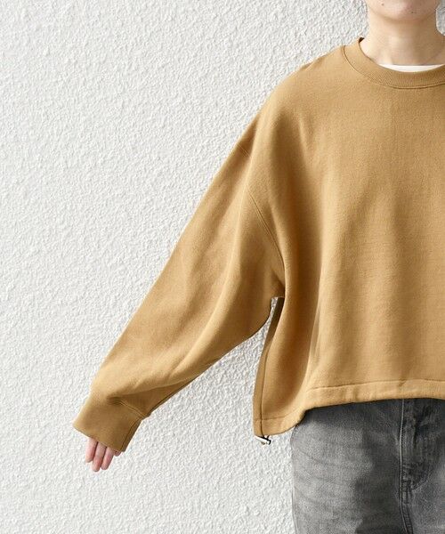 SHIPS / シップス スウェット | 《一部追加予約》【WEB限定】SHIPS any:〈洗濯機可能〉USA コットン 裏起毛 コクーン プルオーバー | 詳細20