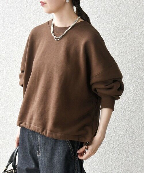 SHIPS / シップス スウェット | 《一部追加予約》【WEB限定】SHIPS any:〈洗濯機可能〉USA コットン 裏起毛 コクーン プルオーバー | 詳細28