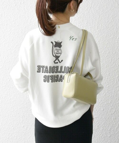 SHIPS for women / シップスウィメン スウェット | 《一部追加予約》【SHIPS any別注】Collegiate Pacific: プリント＆刺繍 スウェット | 詳細4