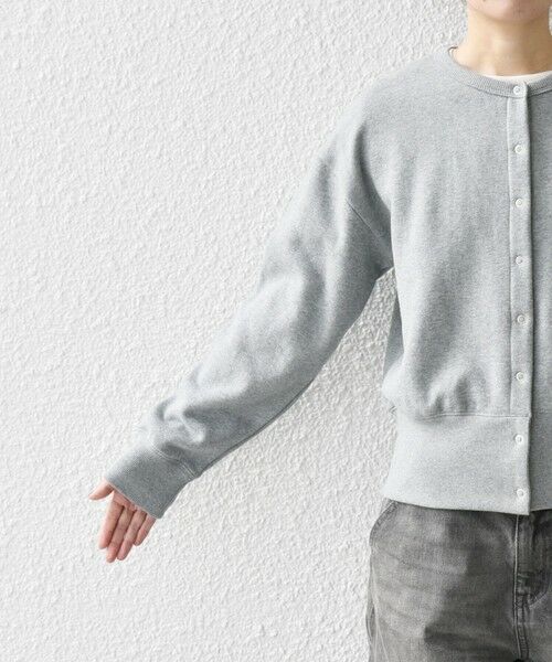 SHIPS / シップス カーディガン・ボレロ | 【WEB限定】SHIPS any: USA コットン 裏起毛 コンパクト スナップ カーディガン | 詳細13