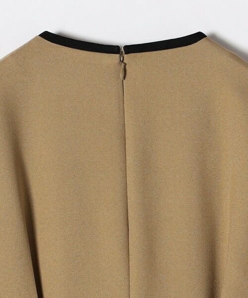 SHIPS / シップス ロング・マキシ丈ワンピース | 《追加予約》【WEB限定】SHIPS any: ダブルクロス ウエスト タック Aライン ワンピース ［NAVY BLUE］ | 詳細27