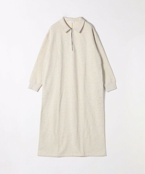SHIPS / シップス ロング・マキシ丈ワンピース | SHIPS any:〈洗濯機可能〉USA コットン 裏起毛 ハーフジップ ワンピース | 詳細14