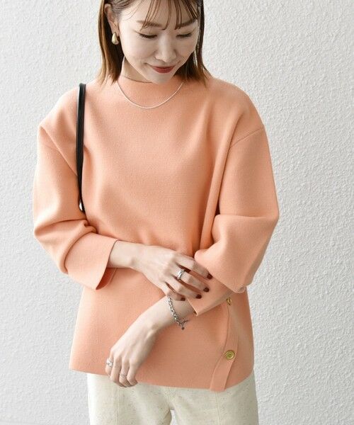 SHIPS / シップス ニット・セーター | 《一部追加予約》SHIPS any:〈手洗い可能〉ミラノリブ スタンドカラー ニット プルオーバー | 詳細21