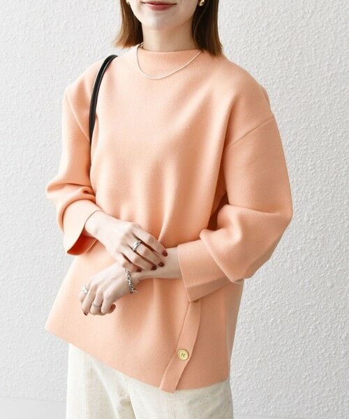 SHIPS / シップス ニット・セーター | 《一部追加予約》SHIPS any:〈手洗い可能〉ミラノリブ スタンドカラー ニット プルオーバー | 詳細22