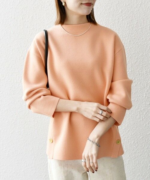 SHIPS / シップス ニット・セーター | 《一部追加予約》SHIPS any:〈手洗い可能〉ミラノリブ スタンドカラー ニット プルオーバー | 詳細23