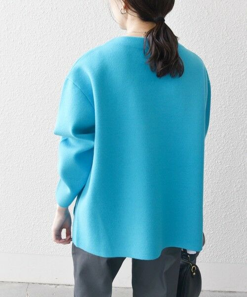 SHIPS / シップス ニット・セーター | 《一部追加予約》SHIPS any:〈手洗い可能〉ミラノリブ スタンドカラー ニット プルオーバー | 詳細28