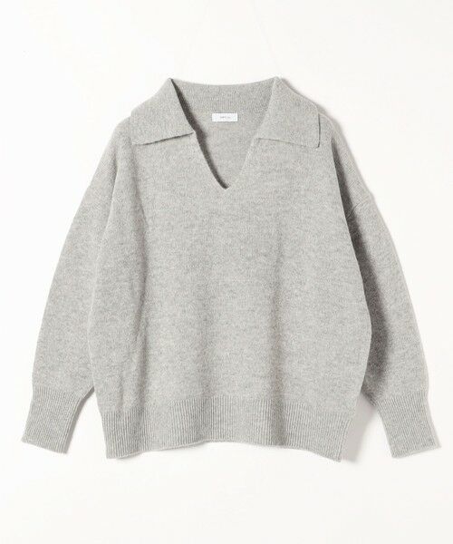 SHIPS / シップス ニット・セーター | 【WEB限定】SHIPS any: 〈手洗い可能〉AQUA カシミヤ ミックス スキッパー カラー プルオーバー | 詳細8