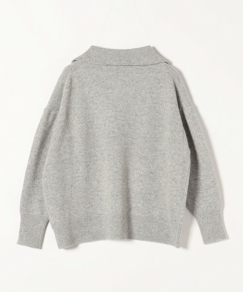 SHIPS / シップス ニット・セーター | 【WEB限定】SHIPS any: 〈手洗い可能〉AQUA カシミヤ ミックス スキッパー カラー プルオーバー | 詳細9