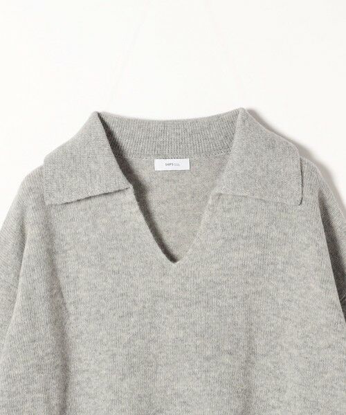 SHIPS / シップス ニット・セーター | 【WEB限定】SHIPS any: 〈手洗い可能〉AQUA カシミヤ ミックス スキッパー カラー プルオーバー | 詳細10