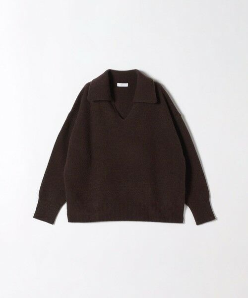 SHIPS / シップス ニット・セーター | 【WEB限定】SHIPS any: 〈手洗い可能〉AQUA カシミヤ ミックス スキッパー カラー プルオーバー | 詳細20