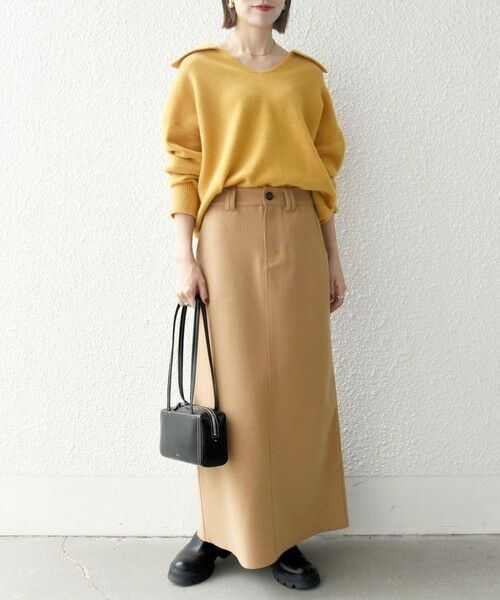 SHIPS / シップス ニット・セーター | 【WEB限定】SHIPS any: 〈手洗い可能〉AQUA カシミヤ ミックス スキッパー カラー プルオーバー | 詳細25