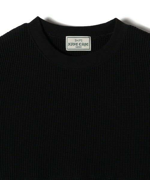 SHIPS for women / シップスウィメン カットソー（半袖以外） | SHIPS NINE CASE:ワッフル ロング スリーブ TEE | 詳細2