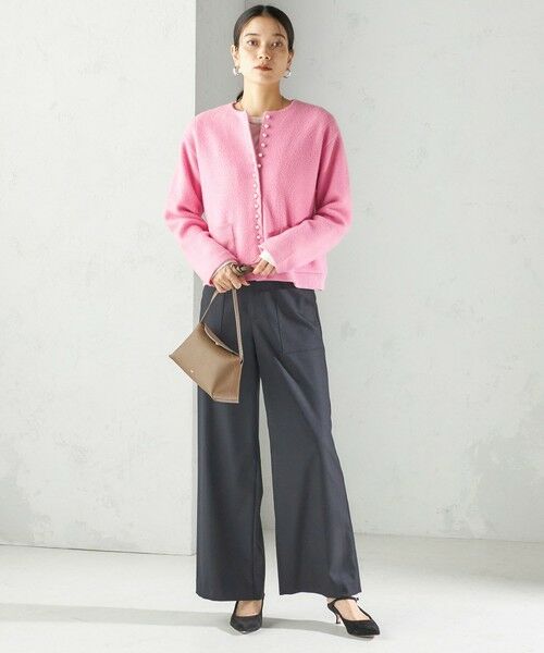 SHIPS / シップス カーディガン・ボレロ | 〈手洗い可能〉パール モチーフ ボタン ジャッカル カーディガン | 詳細27