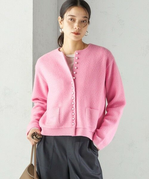 SHIPS / シップス カーディガン・ボレロ | 〈手洗い可能〉パール モチーフ ボタン ジャッカル カーディガン | 詳細29