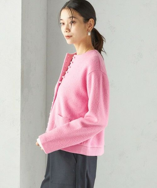 SHIPS / シップス カーディガン・ボレロ | 〈手洗い可能〉パール モチーフ ボタン ジャッカル カーディガン | 詳細30