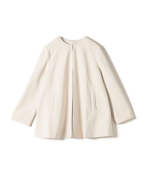 SHIPS / シップス その他アウター | 【SHIPS別注】kaene:パール モチーフ ショート コート（セレモニー対応可） | 詳細16