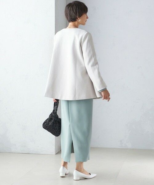 SHIPS / シップス その他アウター | 【SHIPS別注】kaene:パール モチーフ ショート コート（セレモニー対応可） | 詳細5