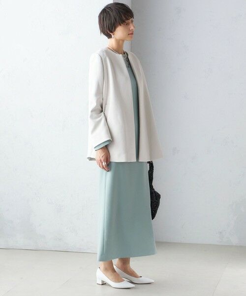 SHIPS / シップス その他アウター | 【SHIPS別注】kaene:パール モチーフ ショート コート（セレモニー対応可） | 詳細6