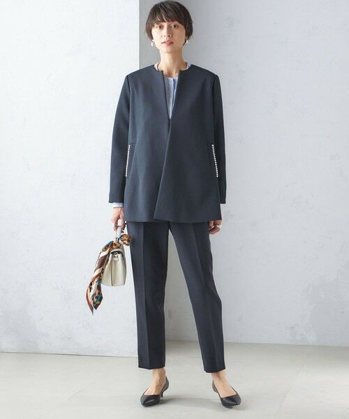 SHIPS / シップス その他アウター | 【SHIPS別注】kaene:パール モチーフ ショート コート（セレモニー対応可） | 詳細19