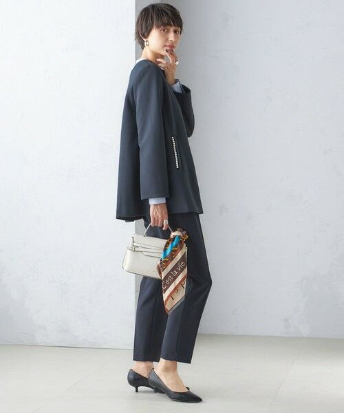 SHIPS / シップス その他アウター | 【SHIPS別注】kaene:パール モチーフ ショート コート（セレモニー対応可） | 詳細22