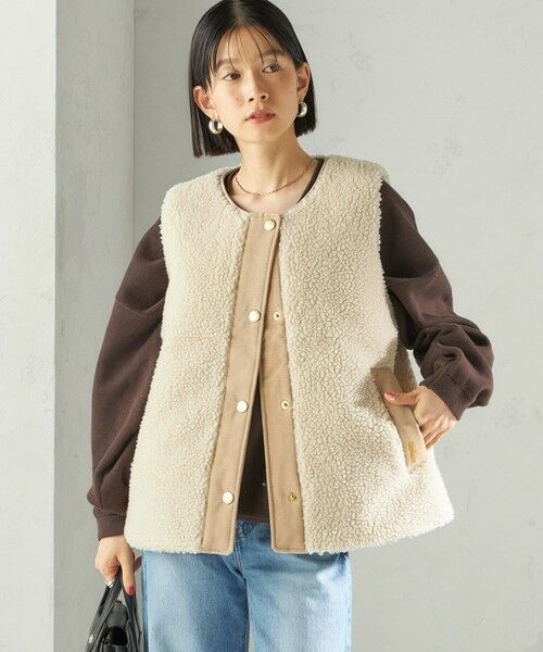 SHIPS / シップス ベスト | Barbour:DULSIE LINER | 詳細8