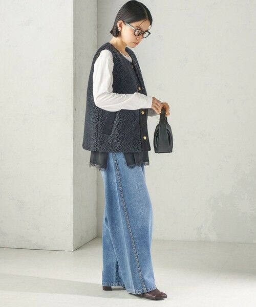 SHIPS / シップス ベスト | 《一部予約》【一部SHIPS別注】Barbour: DULSIE LINER | 詳細4
