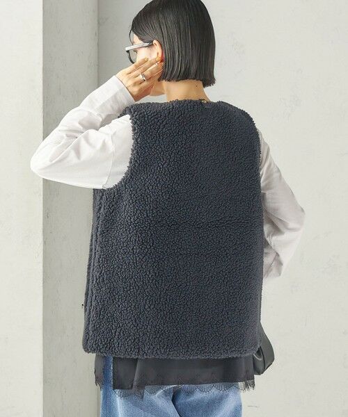 SHIPS / シップス ベスト | 《一部予約》【一部SHIPS別注】Barbour: DULSIE LINER | 詳細7