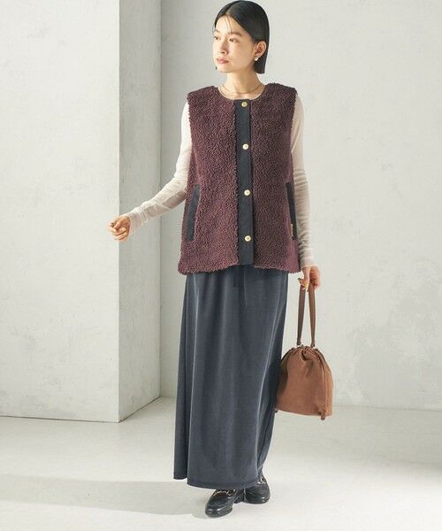 SHIPS / シップス ベスト | 《一部予約》【一部SHIPS別注】Barbour: DULSIE LINER | 詳細24