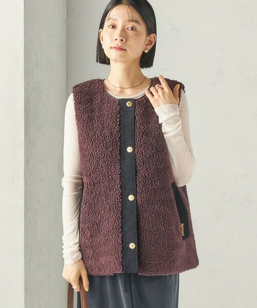 SHIPS / シップス ベスト | 《一部予約》【一部SHIPS別注】Barbour: DULSIE LINER | 詳細27