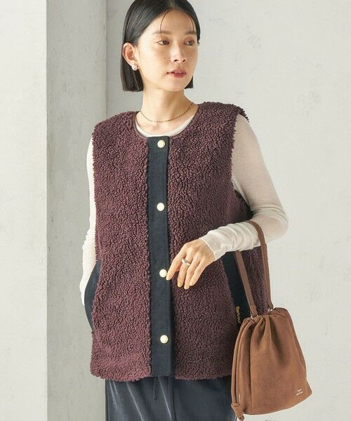 SHIPS / シップス ベスト | 《一部予約》【一部SHIPS別注】Barbour: DULSIE LINER | 詳細28
