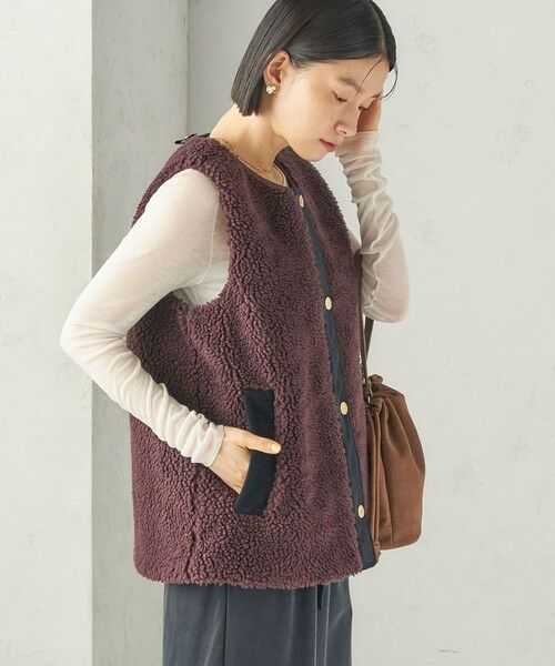 SHIPS / シップス ベスト | 《一部予約》【一部SHIPS別注】Barbour: DULSIE LINER | 詳細30