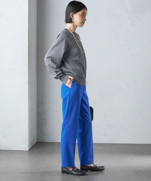 SHIPS for women / シップスウィメン ニット・セーター | SHIPS Primary Navy Label:〈手洗い可能〉VICTORIA ラメ クルーネック | 詳細13