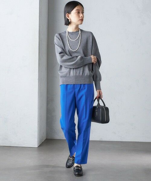 SHIPS for women / シップスウィメン ニット・セーター | SHIPS Primary Navy Label:〈手洗い可能〉VICTORIA ラメ クルーネック | 詳細14