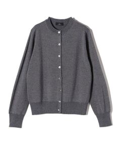 SHIPS Primary Navy Label:〈手洗い可能〉VICTORIA ラメ カーディガン