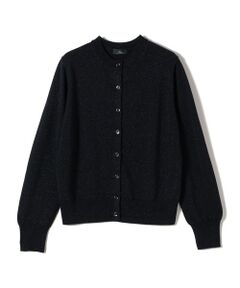 SHIPS Primary Navy Label:〈手洗い可能〉VICTORIA ラメ カーディガン