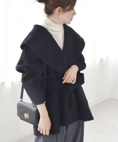 《予約》quaranciel: リバー ケープ コート 24FW