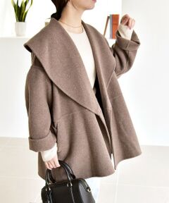 SHIPS / シップス その他アウター | quaranciel: リバー ケープ ショート コート 25AW