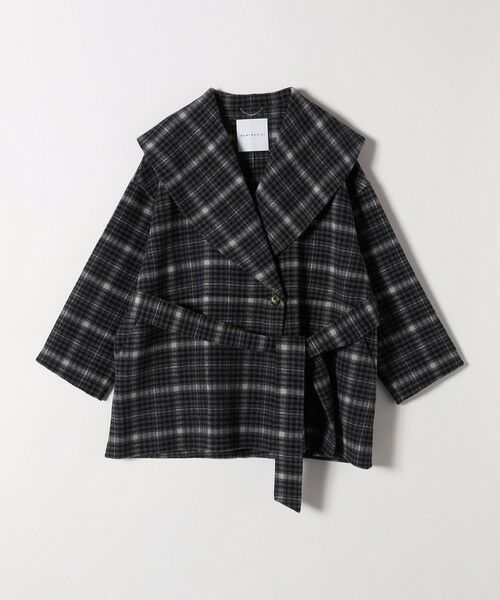 SHIPS / シップス その他アウター | quaranciel: リバー ケープ ショート コート 25AW | 詳細10