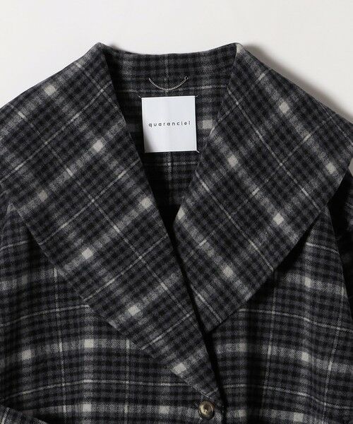 SHIPS / シップス その他アウター | quaranciel: リバー ケープ ショート コート 25AW | 詳細12