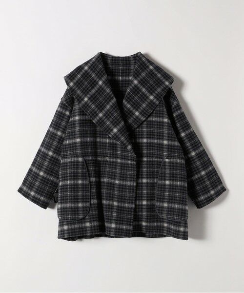 SHIPS / シップス その他アウター | quaranciel: リバー ケープ ショート コート 25AW | 詳細16