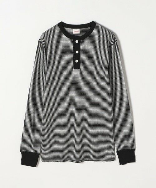 SHIPS for women / シップスウィメン カットソー（半袖以外） | Healthknit:〈洗濯機可能〉ヘンリーネック ロング スリーブ TEE | 詳細5